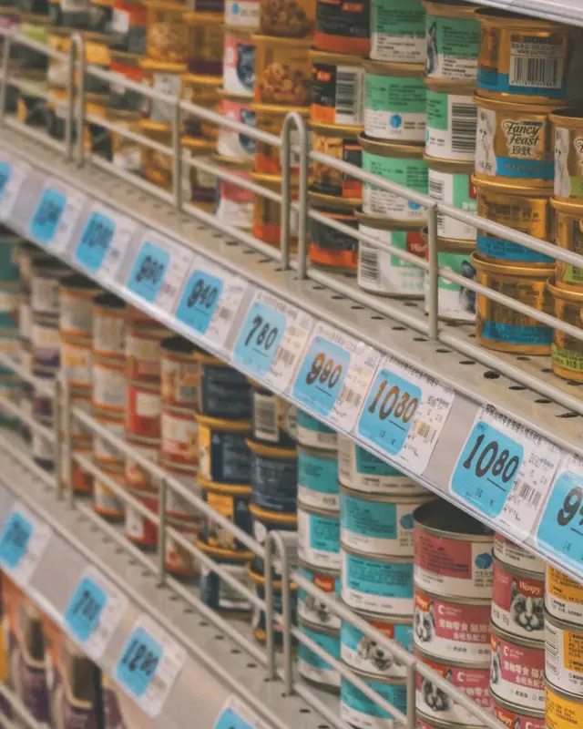 Complete and balanced pet food labelling