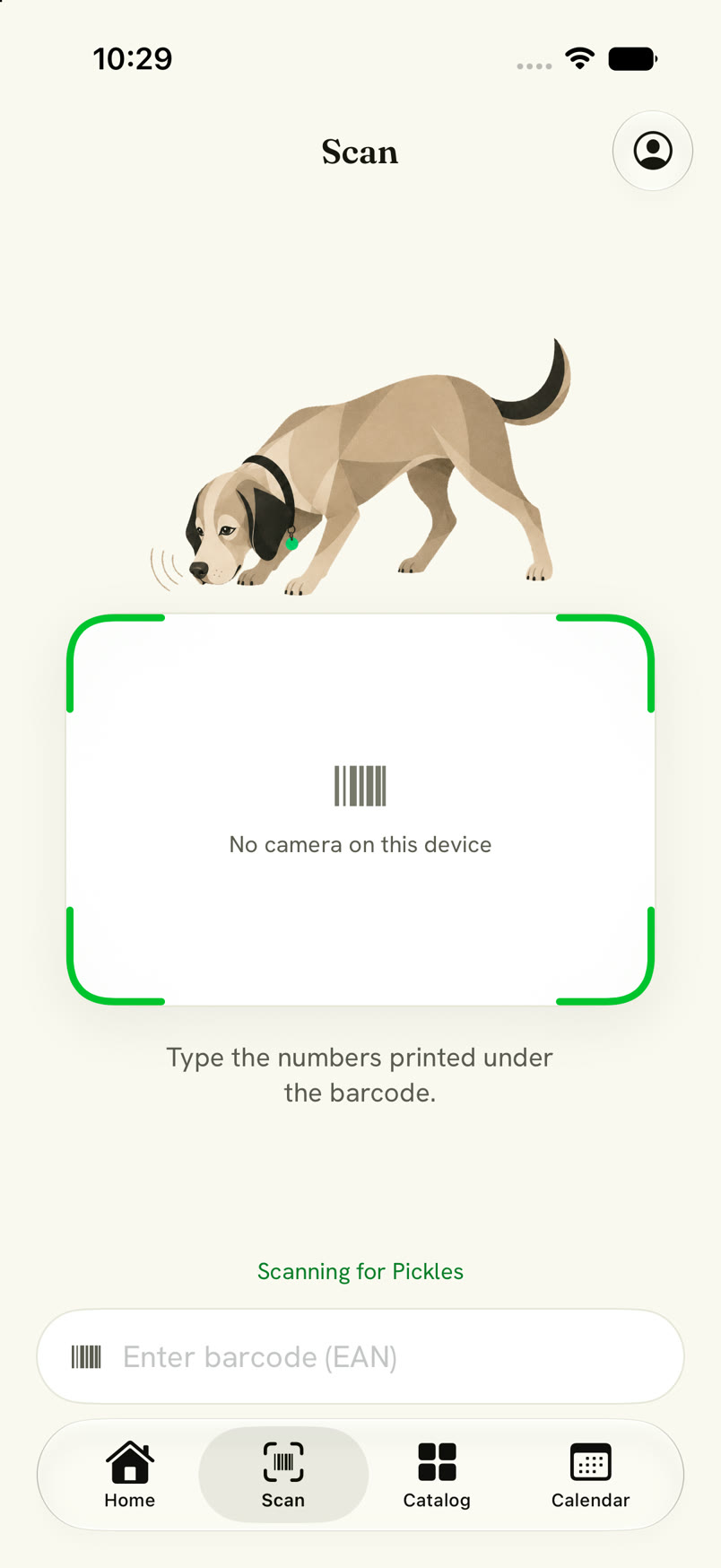 Snuffo barcode scanner